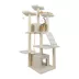 Armarkat 82-in Large Real Wood Cat Tree & Condo, Ivory image thumbnail 2