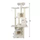 Product Armarkat 82-in Large Real Wood Cat Tree & Condo, Ivory