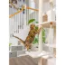 Armarkat 82-in Large Real Wood Cat Tree & Condo, Ivory image thumbnail 6