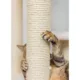 Product Armarkat 68-in Classic Faux Fleece Real Wood Cat Tree Multi-Level Tower, Ivory