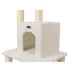 Armarkat 68-in Classic Faux Fleece Real Wood Cat Tree Multi-Level Tower, Ivory image thumbnail 6