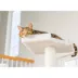 Armarkat 78-in Faux Fleece with Rope Swing & Playhouse Real Wood Cat Tree, Ivory image thumbnail 6