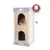 Armarkat 32-in Premium Double-Condo Real Wood Cat Tree, Beige image thumbnail 1