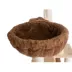 Armarkat 78-in Faux Fleece Real Wood Condo, Basket & Teepee Cat Tree, Goldenrod image thumbnail 4