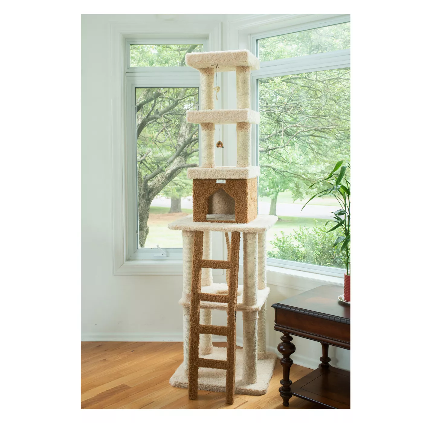 Fashion ladder cat tree