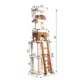 Product Armarkat 84-in Rope Swing, Ladder & Condo, Real Wood Cat Tree, Beige