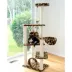 Armarkat 66-in Condo & Basket Real Wood Cat Tree With Sisal Scratching Post, Saddle Brown image thumbnail 2