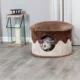 Product  TRIXIE 12-in Cat Cave, Brown & Beige