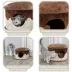  TRIXIE 12-in Cat Cave, Brown & Beige image thumbnail 3