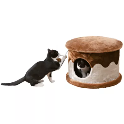 Product  TRIXIE 12-in Cat Cave, Brown & Beige