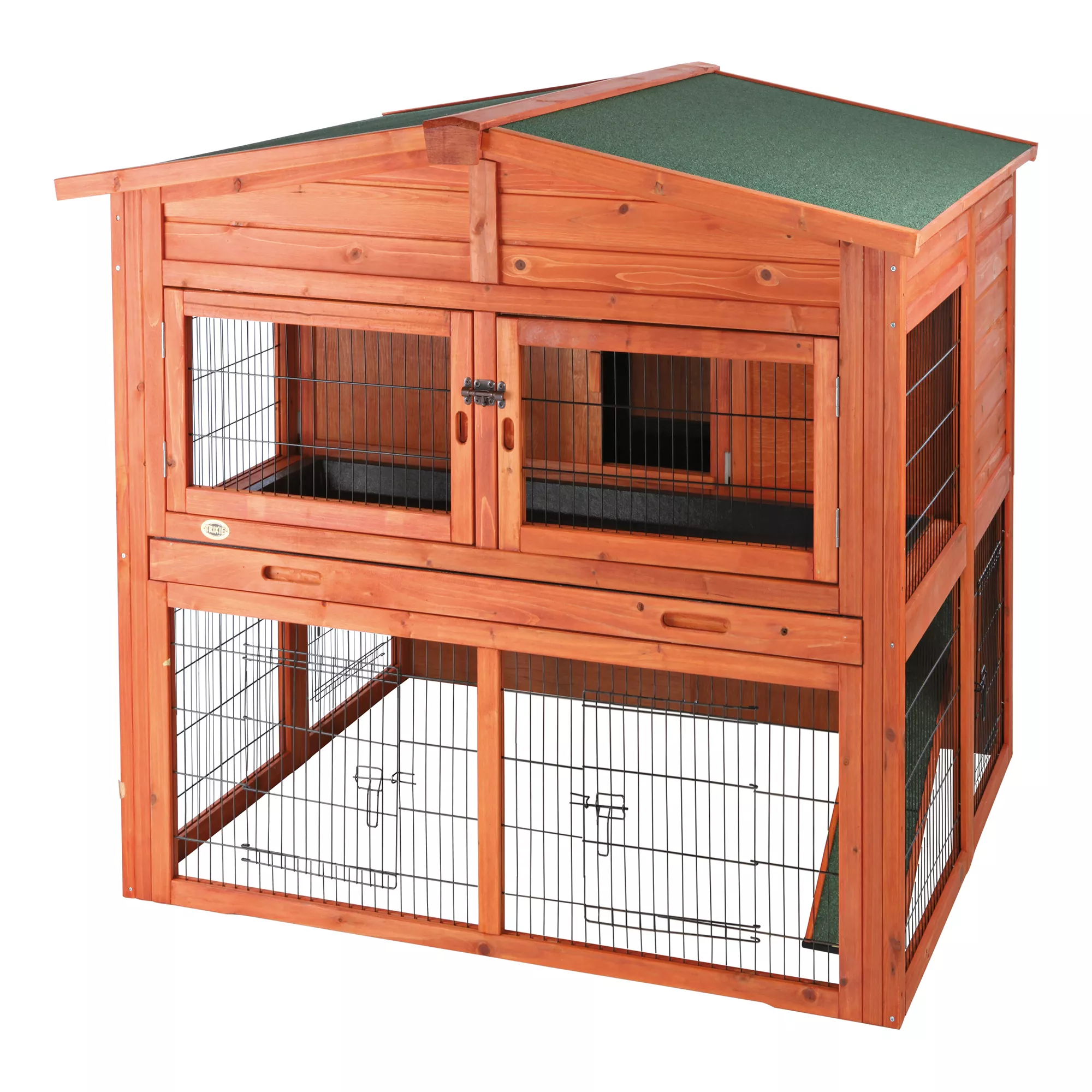 TRIXIE 2-Story Attic Rabbit Hutch