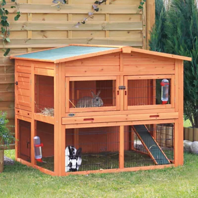 Product TRIXIE 2-Story Attic Rabbit Hutch