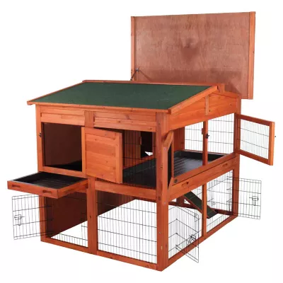 Product TRIXIE 2-Story Attic Rabbit Hutch