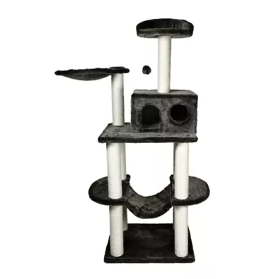 Product  TRIXIE 63-in Tarragona Cat Tree, Dark Gray