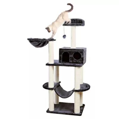 Product  TRIXIE 63-in Tarragona Cat Tree, Dark Gray