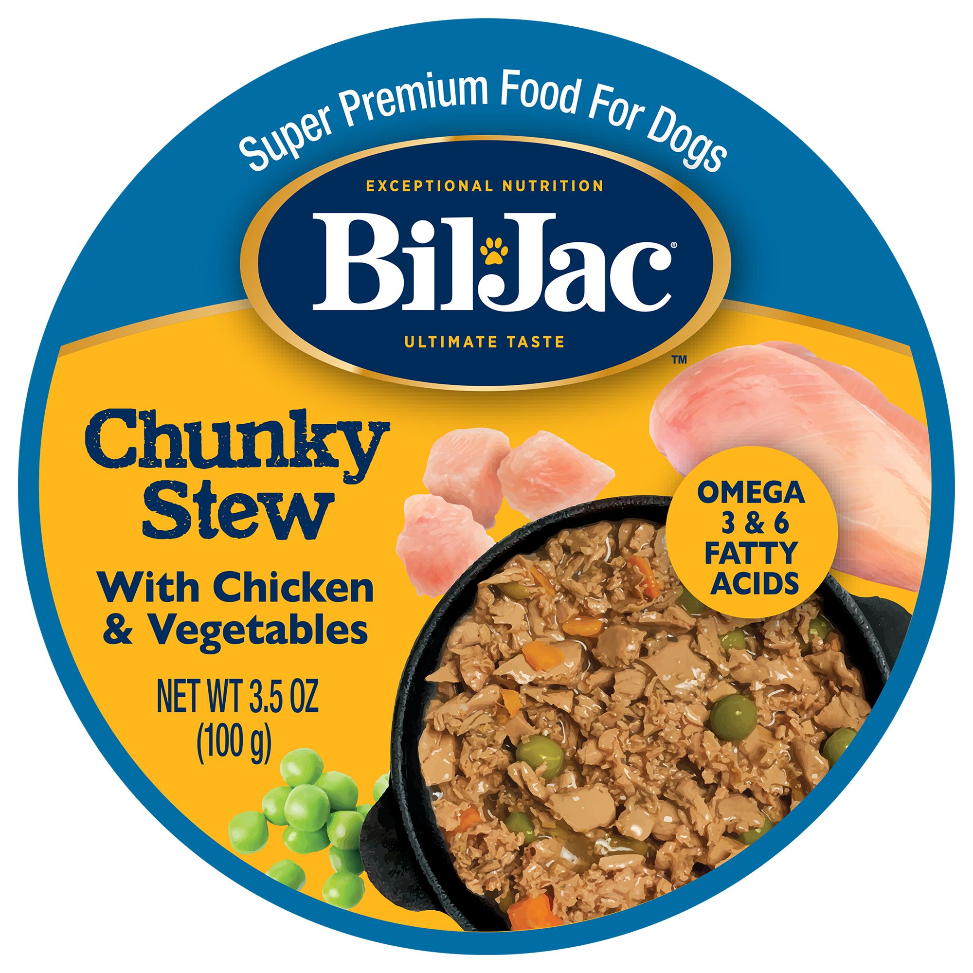 Bil-Jac® Adult Wet Dog Food - Grain Free, Gluten Free, Chunky Stew