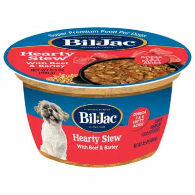 Product Bil-Jac® Hearty Stew Adult Wet Dog Food - Beef & Barley, 3.5 oz