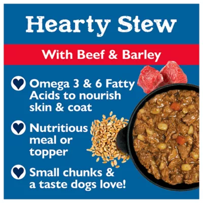 Product Bil-Jac® Hearty Stew Adult Wet Dog Food - Beef & Barley, 3.5 oz
