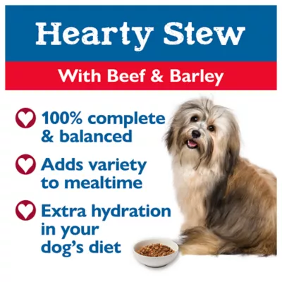 Product Bil-Jac® Hearty Stew Adult Wet Dog Food - Beef & Barley, 3.5 oz