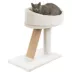 TRIXIE 19-in Cabra Sky Cat Bed with Scratching Post, Light Gray image thumbnail 2