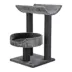  TRIXIE 24-in Isaba Cat Tree, Black & Gray image thumbnail 1