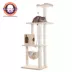 Armarkat 70-in Hammock & Hanging Toys Real Wood Cat Tree For Large And Small Cats, Beige image thumbnail 1