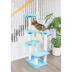 Armarkat 61-in Premium Faux Fleece Real Wood Cat Play Furniture Tree, Sky Blue image thumbnail 4