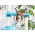 Armarkat 61-in Premium Faux Fleece Real Wood Cat Play Furniture Tree, Sky Blue image thumbnail 6