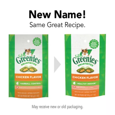 Product Greenies™ Feline Greenies SmartBites Indoor Care Adult Cat Treats - Natural, Chicken
