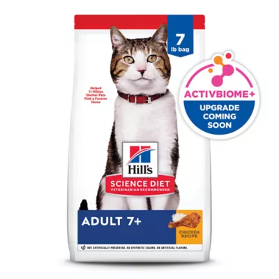 Product Hill's® Science Diet® Adult Senior 7+ Dry Cat Food - Chicken