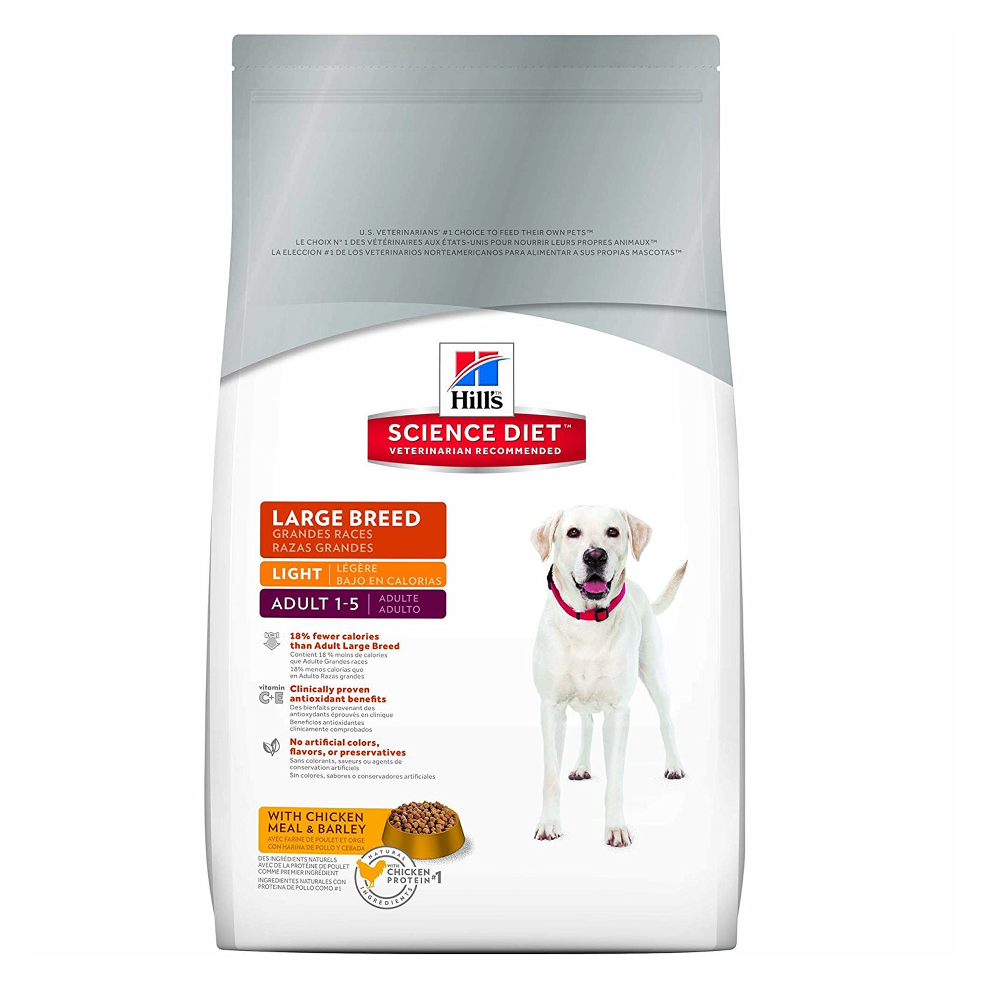 Hill's® Science Diet® Large Breed Light Adult Dog Food Chicken Meal