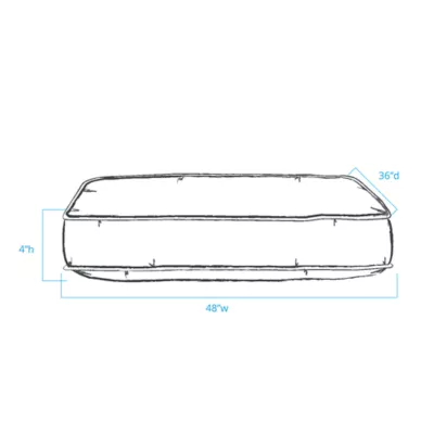 Carolina Pet Four Season Jamison Dog Bed - Image 4
