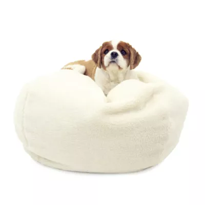 Product Carolina Pet Personalized Sherpa Puff Ball Dog Bed