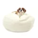 Product Carolina Pet Personalized Sherpa Puff Ball Dog Bed