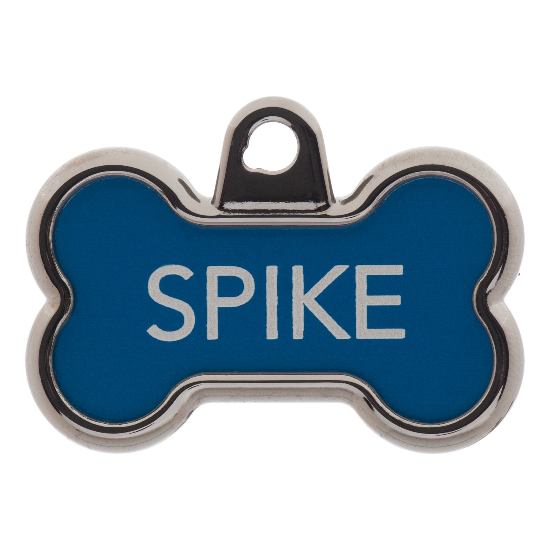 TagWorks® Reflective Bone Personalized Pet ID Tag