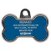 TagWorks® Elegance Collection Chrome Bone Personalized Pet ID Tag image thumbnail 2