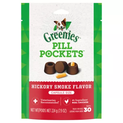 Product Greenies Pill Pockets Dog Treats for Capsules - Hickory Smoke