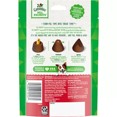 Product Greenies Pill Pockets Dog Treats for Capsules - Hickory Smoke