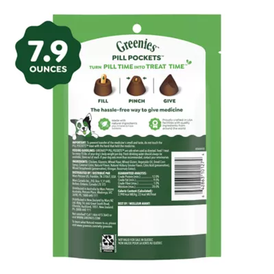 Greenies Pill Pockets for Dogs, Canine Treats - Capsule Size, Hickory, 7.9 or 15.9 oz, 30 or 60 Ct - Image 10