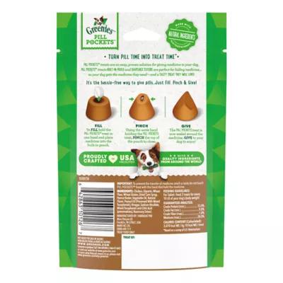 Product Greenies Pill Pockets Dog Treats for Tablets - Peanut Butter