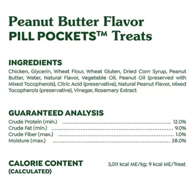 Product Greenies Pill Pockets Dog Treats for Tablets - Peanut Butter