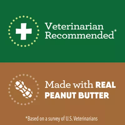 Product Greenies Pill Pockets Natural Adult Dog Treats Capsule Size Peanut Butter Flavour