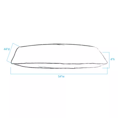 Product Carolina Pet Plaid Indoor/Outdoor Dog Bed