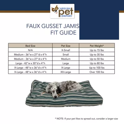 Product Carolina Pet Indoor/Outdoor Striped Dog Bed