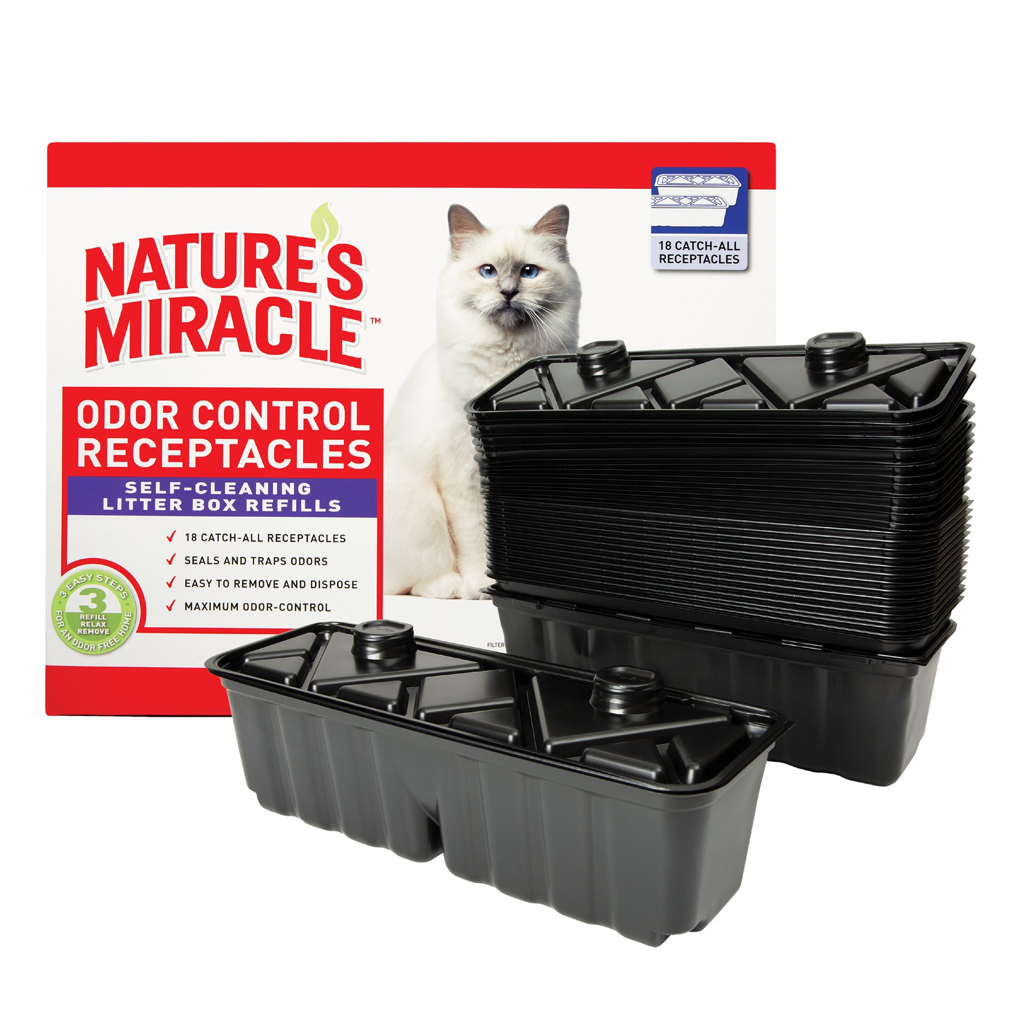 Nature's miracle self store cleaning