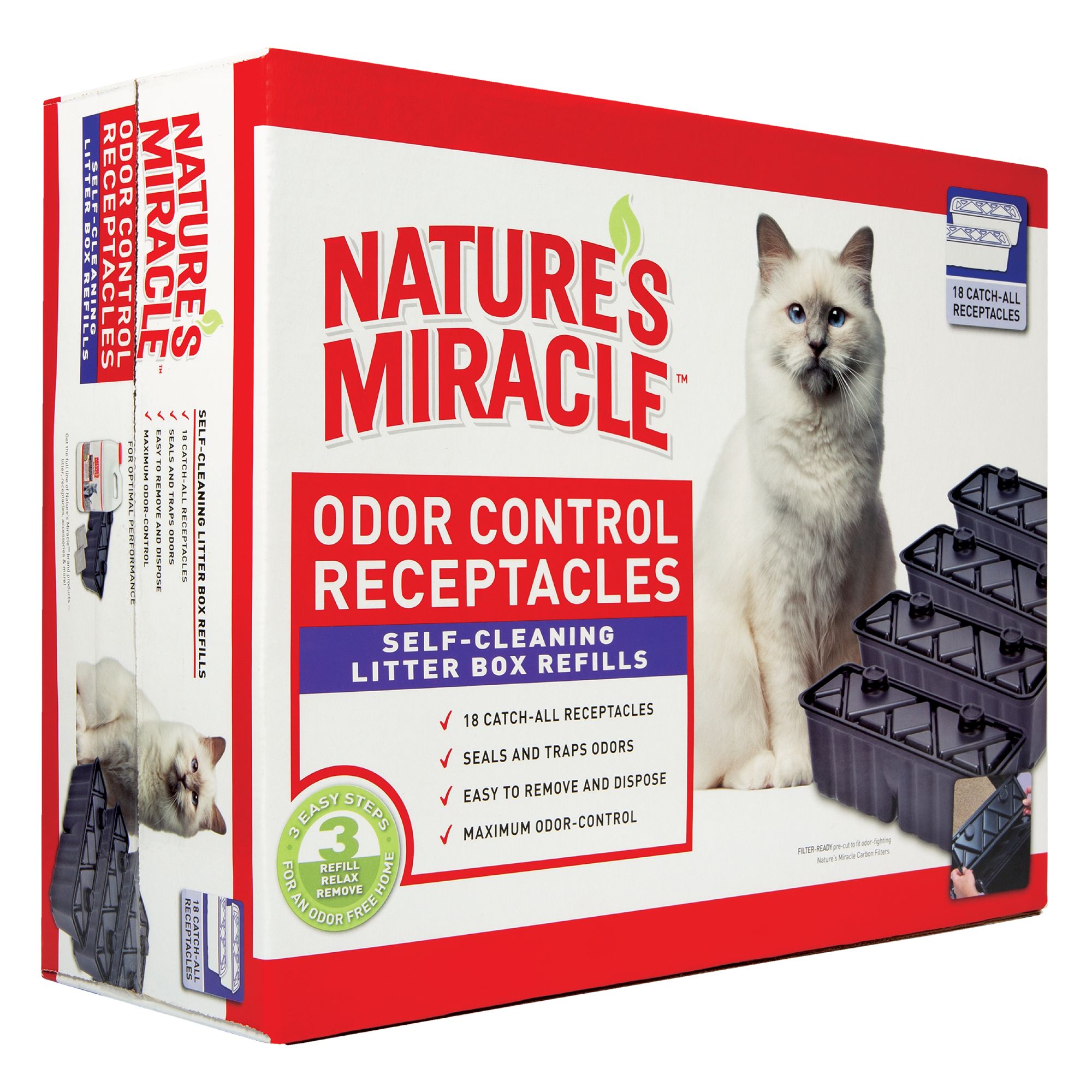 nature's miracle odor control receptacles