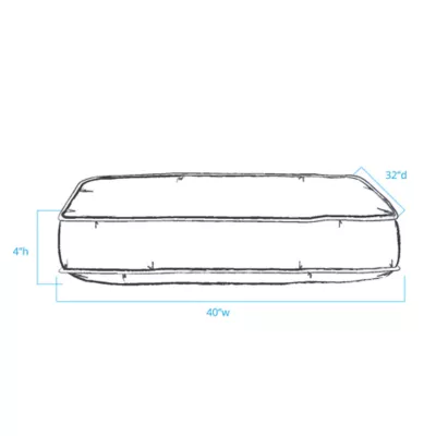 Carolina Pet Four Season Jamison Dog Bed - Image 4