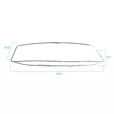 Product Carolina Pet Plaid Indoor/Outdoor Dog Bed