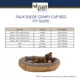 Product Carolina Pet Comfy Cup Dog Bed