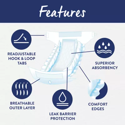 Product Top Paw Disposable Diapers 30 Pack